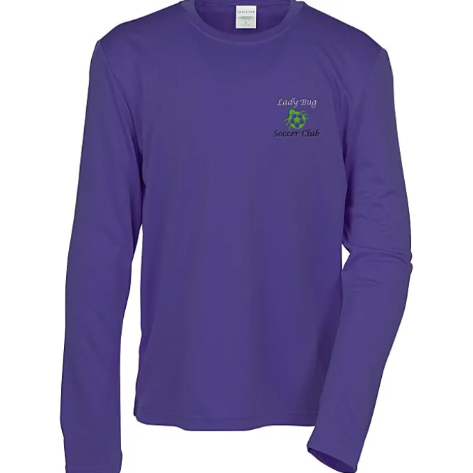 Contender Athletic LS T-Shirt - Youth - Embroidered