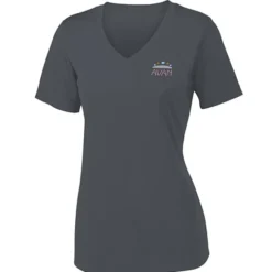 Contender Athletic V-Neck T-Shirt - Ladies' - Embroidered