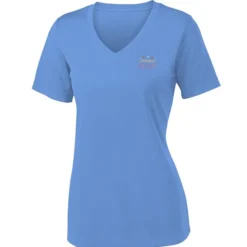 Contender Athletic V-Neck T-Shirt - Ladies' - Embroidered
