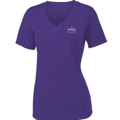 Contender Athletic V-Neck T-Shirt - Ladies' - Embroidered
