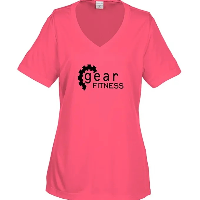 Contender Athletic V-Neck T-Shirt - Ladies' - Screen