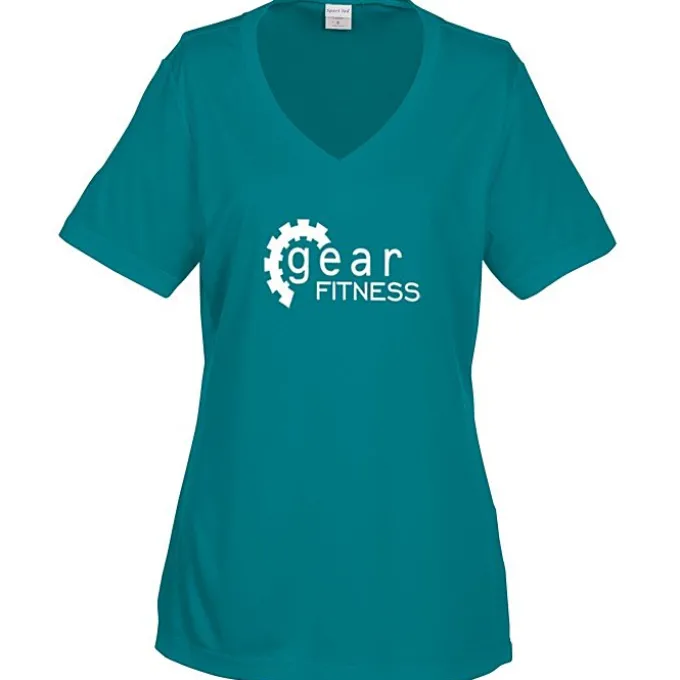 Contender Athletic V-Neck T-Shirt - Ladies' - Screen