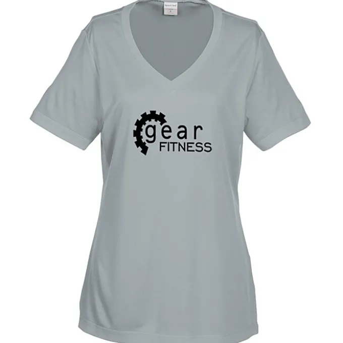 Contender Athletic V-Neck T-Shirt - Ladies' - Screen