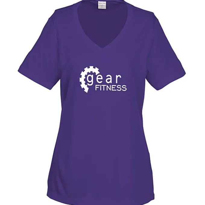 Contender Athletic V-Neck T-Shirt - Ladies' - Screen