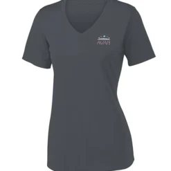 Contender Athletic V-Neck T-Shirt - Ladies' - Embroidered - 24 hr
