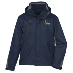 Contrast Color Insulated Jacket