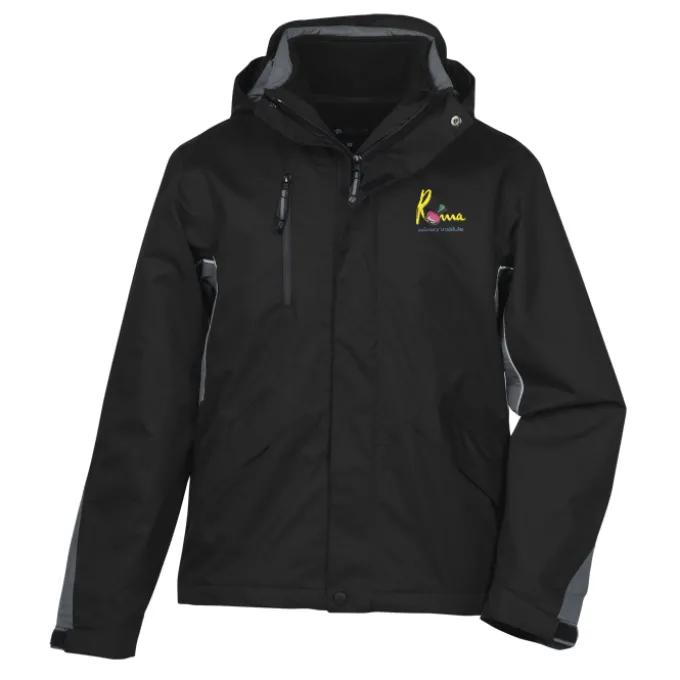 Contrast Color Insulated Jacket