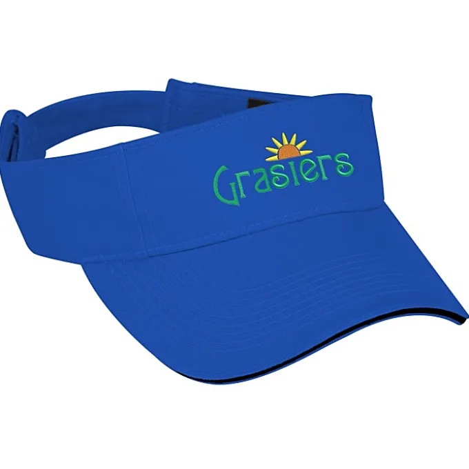 Contrast Peak Twill Visor