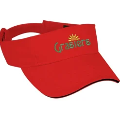 Contrast Peak Twill Visor