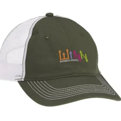 Contrast Stitch Trucker Cap