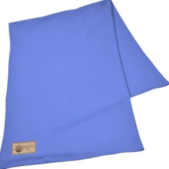 Core Fleece Sweatshirt Blanket - 65 inches x 80 inches - Laser Engraved Patch