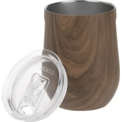 Corkcicle Stemless Wine Cup - 12 oz - Wood