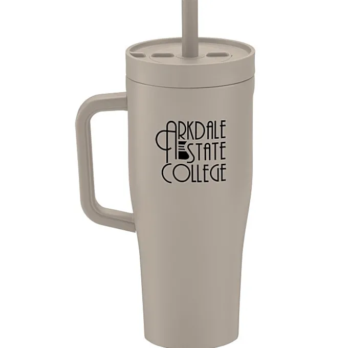 Corkcicle Vacuum Cruiser Mug with Straw - 22 oz