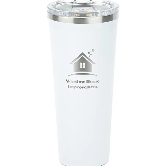 Corkcicle Vacuum Tumbler - 24 oz - Laser Engraved