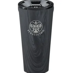 Corkcicle Vacuum Tumbler - 16 oz - Wood - Laser Engraved