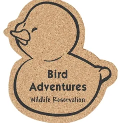 Cork Coaster - Duck