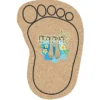 Cork Coaster - Foot - Full Color