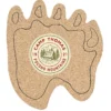 Cork Coaster - Paw - Full Color