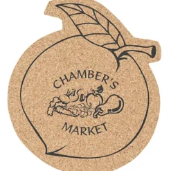 Cork Coaster - Peach