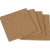 Cork Coaster Set - Square - 24 hr