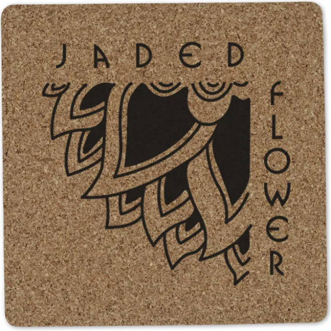 Cork Coaster Set - Square - 24 hr