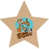Cork Coaster - Star - Full Color