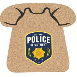 Cork Coaster - Telephone - Full Color