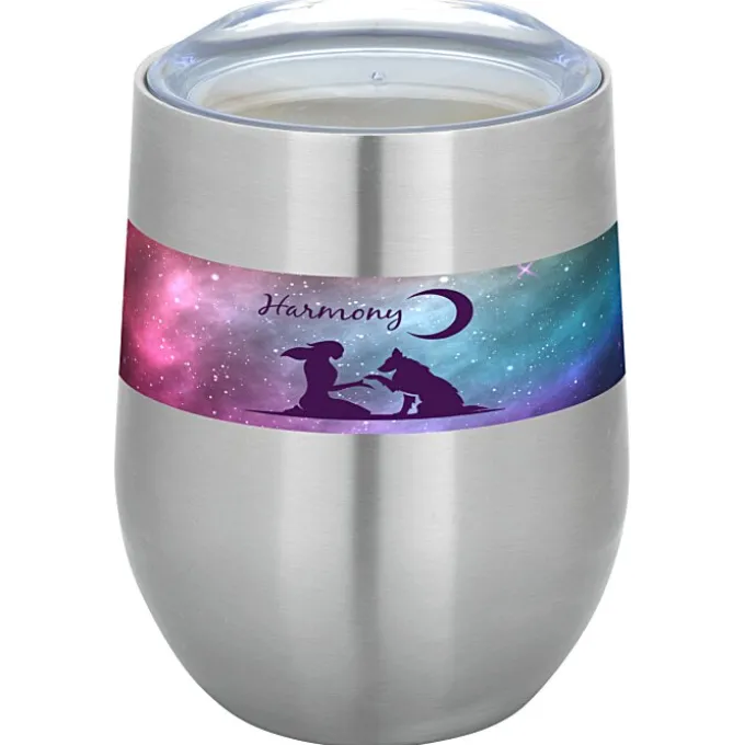 Corzo Vacuum Insulated Wine Cup - 12 oz - Full Color