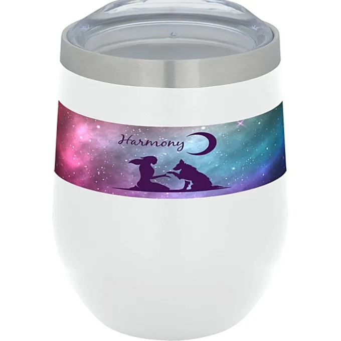 Corzo Vacuum Insulated Wine Cup - 12 oz - Full Color