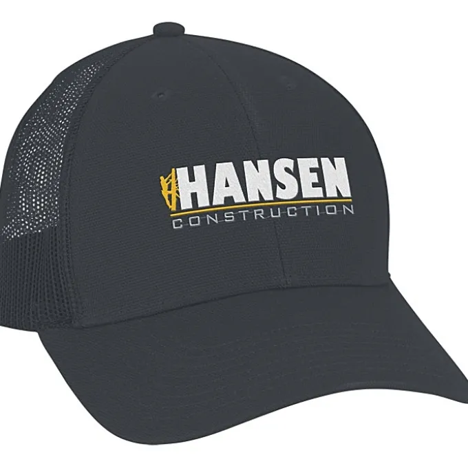 Cotton Canvas Mesh Back Cap