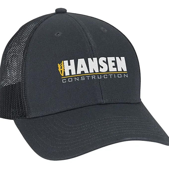 Cotton Canvas Mesh Back Cap