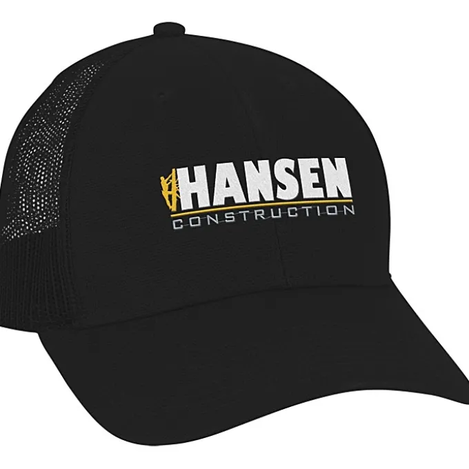 Cotton Canvas Mesh Back Cap