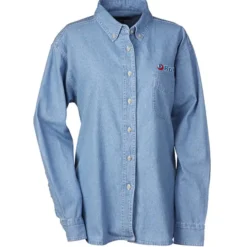 Cotton Denim Shirt - Ladies'
