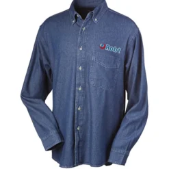 Cotton Denim Shirt - Men's