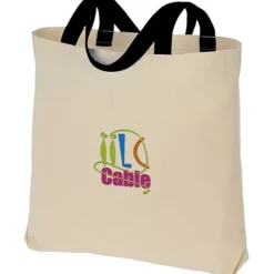 Cotton Event Tote - Embroidered