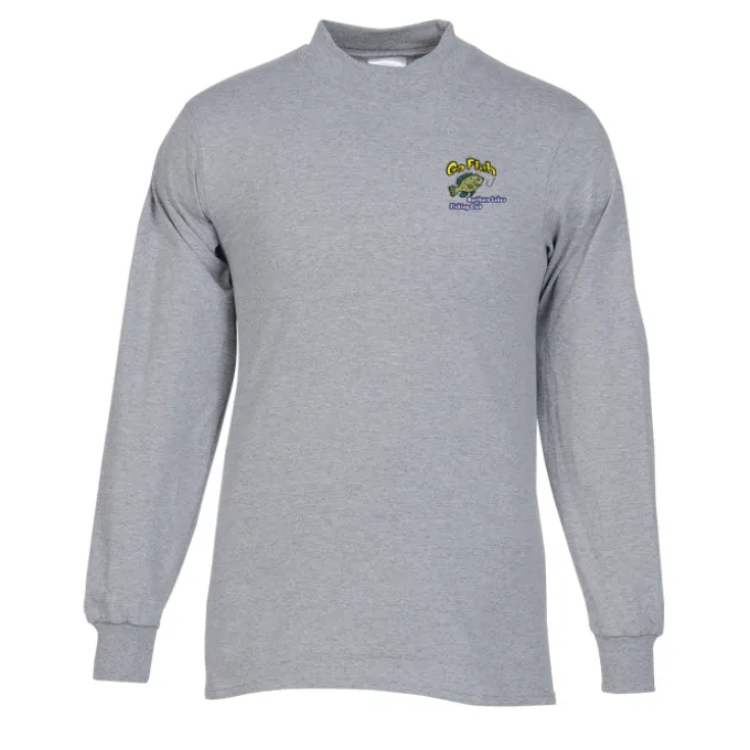 Cotton Mock Turtleneck - Colors