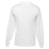 Cotton Mock Turtleneck - White