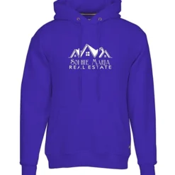 Cotton Rich Fleece Hoodie - Screen