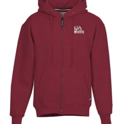 Cotton Rich Zip Front Hoodie - Screen