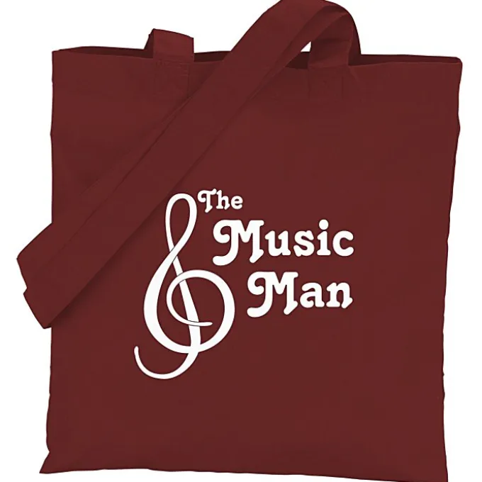 Cotton Sheeting Colored Economy Tote - 12 1/2 inches x 12 inches - 24 hr