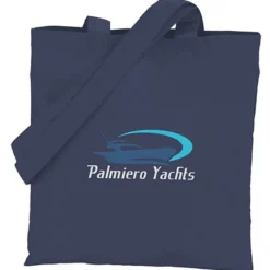 Cotton Sheeting Colored Economy Tote - 12 1/2 inches x 12 inches - Full Color