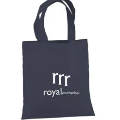 Cotton Sheeting Colored Economy Tote - 9 1/2 inches x 9 inches - 24 hr