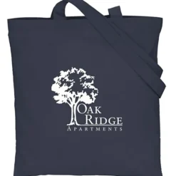 Cotton Sheeting Colored Economy Tote - 15 1/2 inches x 15 inches