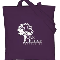 Cotton Sheeting Colored Economy Tote - 15 1/2 inches x 15 inches