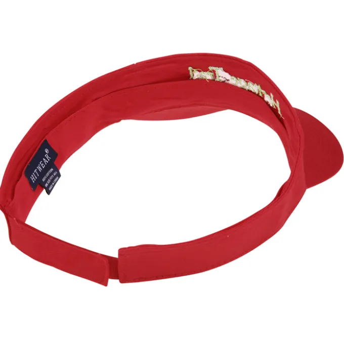 Cotton Twill Lightweight Visor - Embroidered