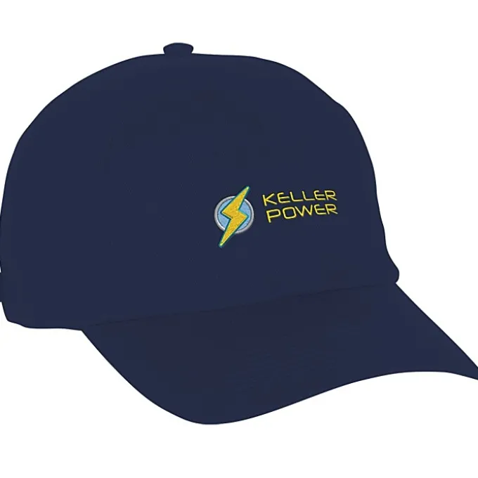 Cotton Twill Low Fit Cap with Face Mask Buttons