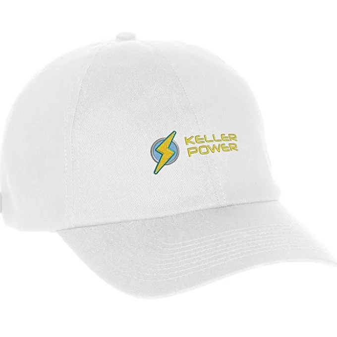 Cotton Twill Low Fit Cap with Face Mask Buttons