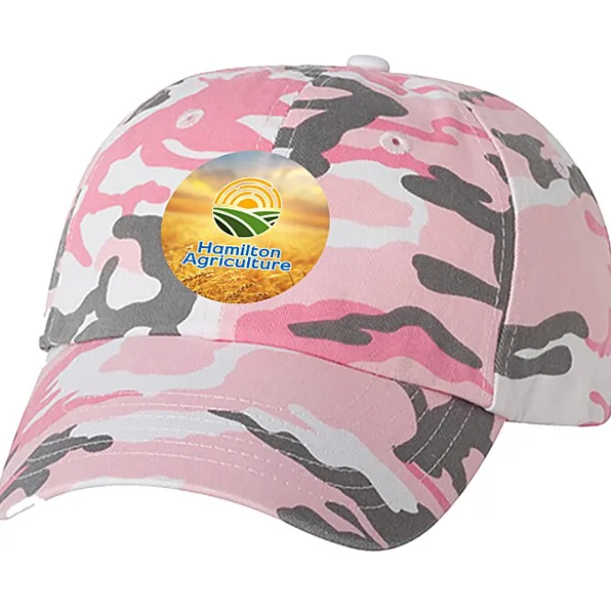 Cotton Washed Cap - Camo - Full Color