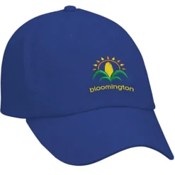 Cotton Washed Cap - Solid - Embroidered