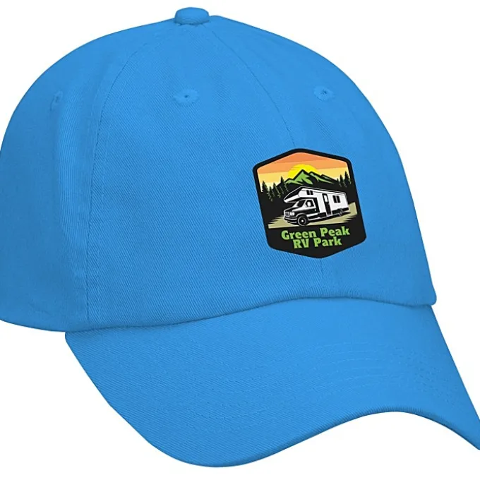 Cotton Washed Cap - Solid - Full Color